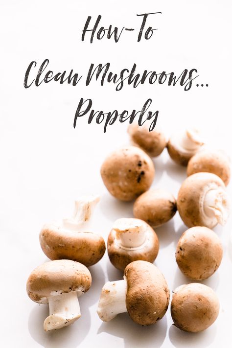 How To Wash Mushrooms, How To Clean Mushrooms, Chestnut Mushrooms, Homemade Vanilla Extract, Stuffed Portabella Mushrooms, How To Cook Mushrooms, Couple Cooking, Cooking Supplies, Vegan Gluten Free Recipes