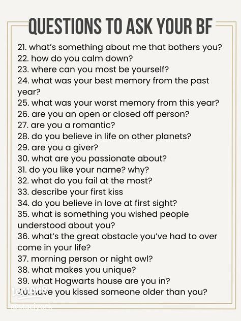 Questions For Your Crush, Things To Ask Your Boyfriend, Questions For Your Boyfriend, Hard Questions To Ask, Boyfriend Test, Boyfriend Questions, 100 Questions To Ask, Text Conversation Starters, Funny Warning Signs