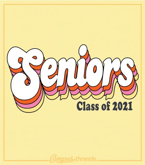 Seniors 2023 Logo Ideas, Seniors Logo, Staff Design, Seniors 2024, Sr Logo, Senior Class Shirts, Senior Sweatshirts, Senior Year Fun, Senior Crowns