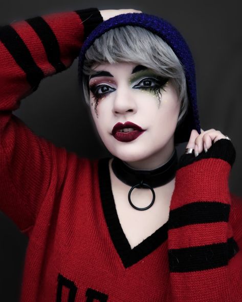 Willow Von Witcher | nightmarekittykat | goth makeup Alternative Christmas Makeup, Christmas Makeup Alternative, Christmas Goth Makeup, Goth Holiday Makeup, Goth Christmas Makeup Looks, Goth Christmas Makeup, Goth Makeup Without Lashes, Tradition Goth Makeup, Xmas Makeup