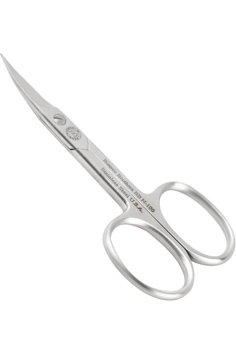 Curved Blade Manicure Scissors  Perfect addition to a Manicure Set and Nail Kit  Ergonomic and Sturdy Design with Sharp and Reliable Stainless Steel Blades  Made in USA Nails Edgy, Manicure Set, Nail Kit, Fashion Nails, Beauty And Personal Care, Made In Usa, Manicure, Stainless Steel, Nails