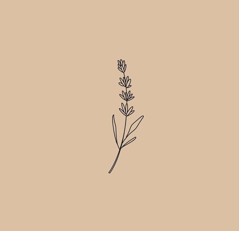 Bluebonnet Fine Line Tattoo, Minimalist Tattoo Lavender, Small Bluebonnet Tattoo Simple, Lilac Line Tattoo, Mini Lavender Tattoo, Swedish Tattoo Ideas For Women, Lavender Tattoo Minimalist, Minimalist Lavender Tattoo Black, Fineline Lavender Tattoo