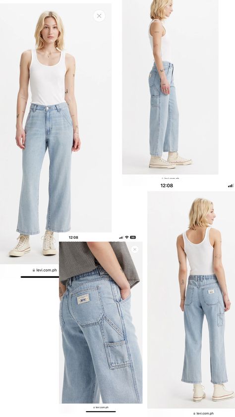 Baggy Carpenter Jeans, Carpenter Jeans, Levis Women, Jeans Pants, Levi's, Pants, Trousers