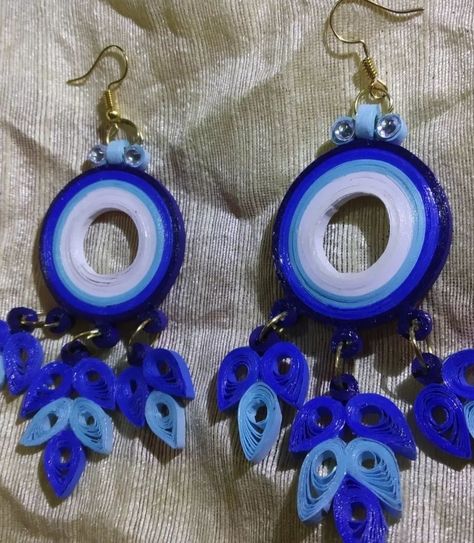 Handmade quilling earrings Quilling Ideas Earrings, Quilling Earrings Unique, Paper Quilling Earrings, Quilled Earrings, Paper Quilling Jewelry, Quilling Earrings, Quilled Jewellery, Paper Quilling Patterns, Paper Bead Jewelry