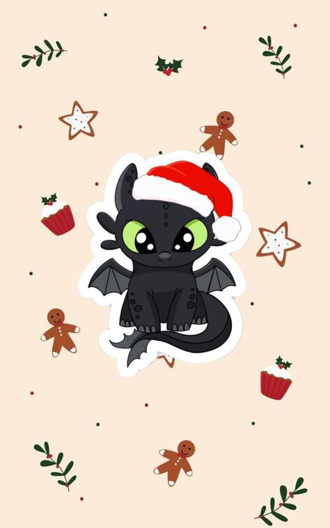 Christmas Toothless Wallpaper, Stitch Christmas Wallpaper Aesthetic, Toothless Christmas Wallpaper, Httyd Christmas Wallpaper, Christmas Dragon Wallpaper, Parody Themes, Cute Christmas Profile Pics, Disney Christmas Cartoon Aesthetic, Christmas Toothless