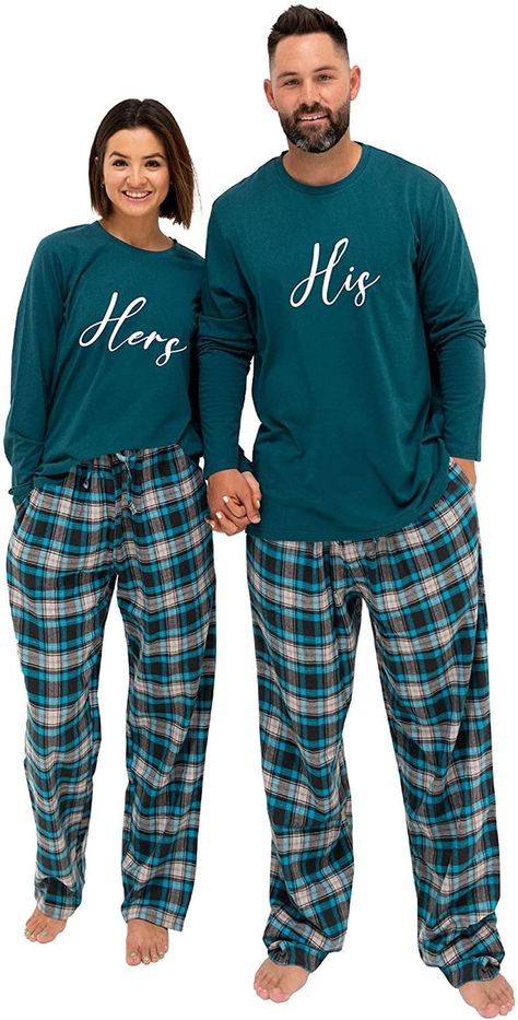 Matching Pajamas For Couples, Pajamas For Couples, Couples Pajamas, Christmas Pajamas Kids, Couples Gifts, Couple Pajamas, Plaid Pajama Pants, Matching Christmas Pajamas, Pajamas Sets