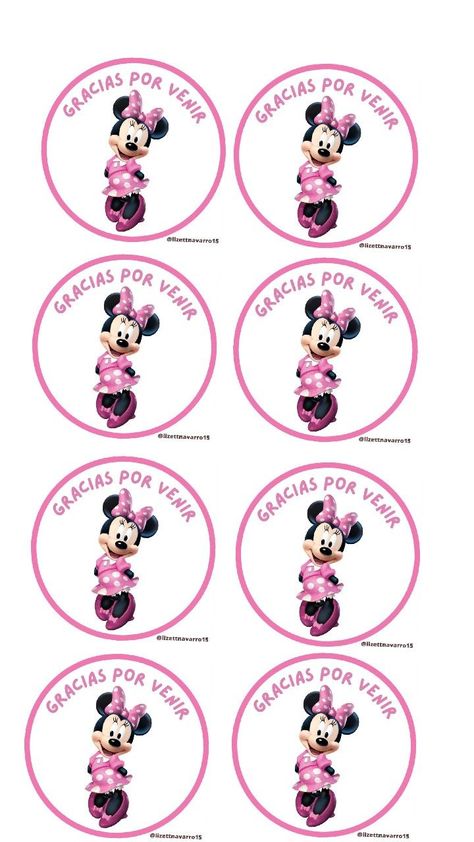 4 Birthday, Mini Mouse, Pinturas Disney, 4th Birthday, Minnie Mouse, Baby Shower, Disney, Birthday