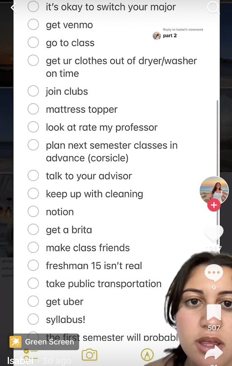 Majors In College Ideas, College Dorm Checklist, Dorm Checklist, College Things, College Checklist, Life After High School, College Preparation, College Student Hacks, College Resources