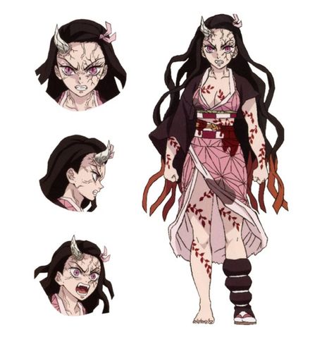 Demon Form, Nezuko Cosplay, Lion King Art, Naruko Uzumaki, Hello Kitty Drawing, Cute Black Guys, Chibi Girl, Entertainment District, Demon King Anime