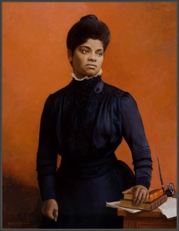 Ida B. Wells, Feminist Public Menace - http://www.laprogressive.com/ida-b-wells-black-feminist/? utm_source=LA+Progressive Ida B Wells, A Woman, Desk, Black