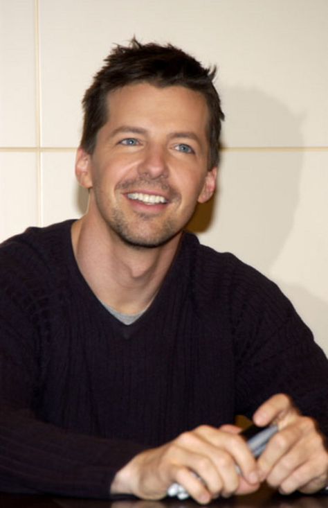 Sean Hayes Wishes He Came Out Sooner, But We're Just Happy for Him Sean Hayes, Coming Out Of The Closet, Scene Stealer, Anderson Cooper, Out Of The Closet, The Daily Show, Will And Grace, Email Id, Famous Men