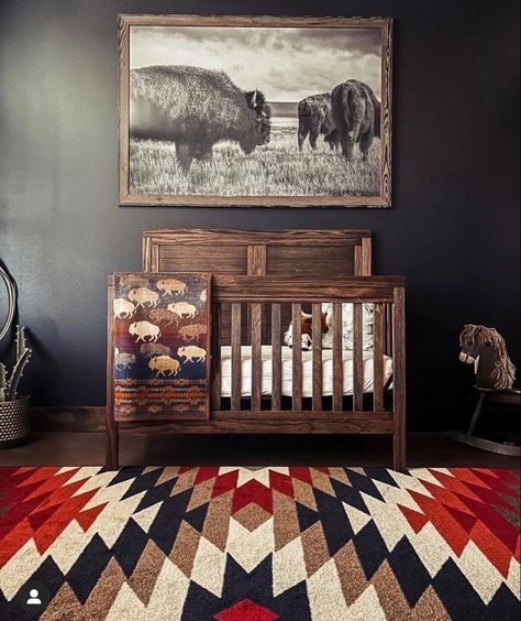 Western Themed Nursery Farmhouse, Home On The Range Nursery, Burnt Orange Western Nursery, Nursery Decor Western, Diy Western Nursery Decor, Boys Western Nursery, Western Little Boys Room, Western Boy Nursery Ideas, Cowboy Nursery Ideas