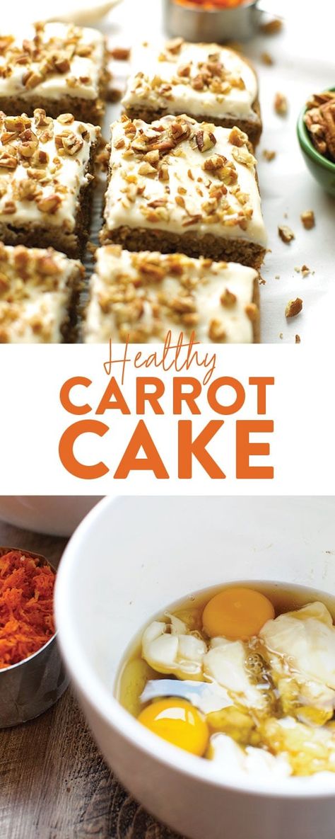 Flax Egg Recipe, Healthy Carrot Cake Recipe, Fancy Decorations, Carrot Cake Recipe Healthy, Healthy Cream Cheese, Healthy Carrot Cake, Maple Frosting, Easy Carrot Cake, Birthday Dessert