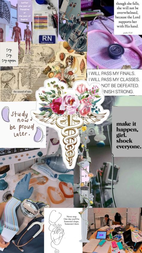 Nursing Student Wallpaper, Nursing Students Wallpaper, Student Wallpaper, Nursing School Inspiration, Medical School Life, Nursing School Motivation, Nurse Study Notes, Medical Student Motivation, Nurse Aesthetic