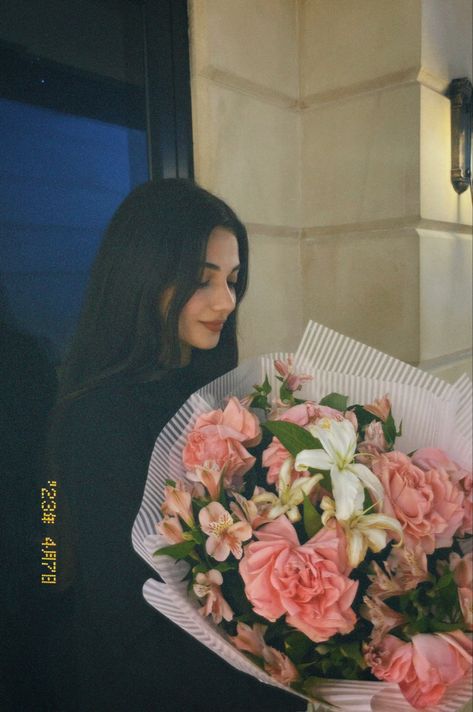 Bouquet Of Flowers, Birthday Wishes, A Woman, Birthday, Flowers, Pink