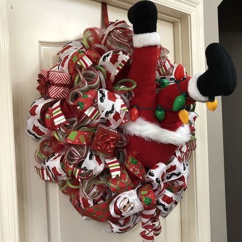 Excited to share this item from my #etsy shop: Upside down Tangled Santa Legs Christmas Wreath with Plastic Lights and gifts all around Santa. A fun and festive Christmas wreath that will Santa Wreaths Diy, Santa Wreath Diy, Door Painting Ideas, Sliding Gate Design, Entry Organizer, Fun Christmas Wreaths, Front Door Wreaths Diy, Gate Design Modern, Santa Claus Wreath