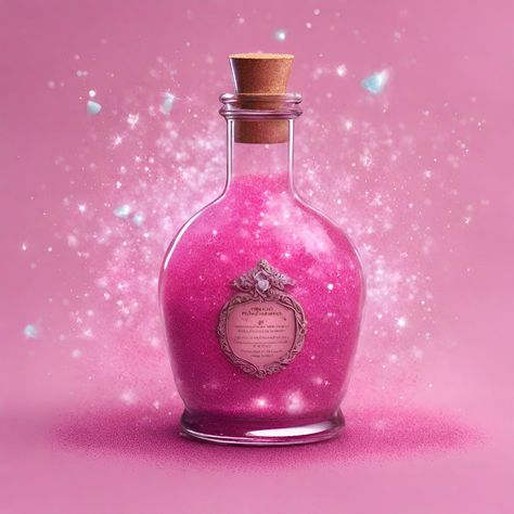 I wonder what this does Magical Potion, Wonder, Pink