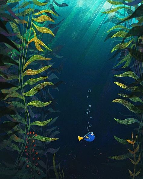 Just keep swimming  #illustration #pixar #findingdory #findingnemo #disney Nemo Wallpaper, Disney Finding Nemo, Just Keep Swimming, Disney Characters Videos, Disney Background, Disney Phone Wallpaper, Keep Swimming, Finding Dory, Disney Aesthetic