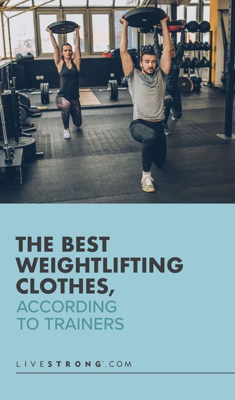 Trainers share the best weightlifting clothes. Check out bras, tops, shorts and leggings, plus how to find the best workout clothes for your strength workouts. Weightlifting Women Outfits, Weightlifting Outfit, Weight Lifting Outfits, Lifting Outfits Women, Best Workout Clothes, Shorts And Leggings, Strength Workouts, Healthier Habits, Lifting Workouts