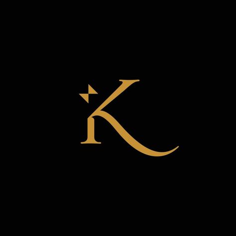 K Letter Design Wallpaper, K Logo Design Letter, K Symbol, K Letter Design, K Letter Images, K Logo Design, Letter K Design, Diamond Outline, Royal Logo