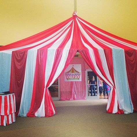 The @brownsbridgekid team that made this happen is beyond WOW in my opinion. #waytogo #summer Tent Entrance, Homecoming Themes, Diy Carnival, Circus Carnival Party, Halloween Circus, Creepy Carnival, Circus Theme Party, School Carnival, Carnival Wedding