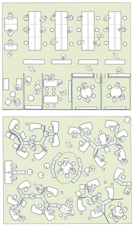 Paint Ideas For Home, Office Layout Plan, Open Office Design, Office Floor Plan, Wall Paint Ideas, Office Plan, Office Space Design, Architecture Design Sketch, Office Layout