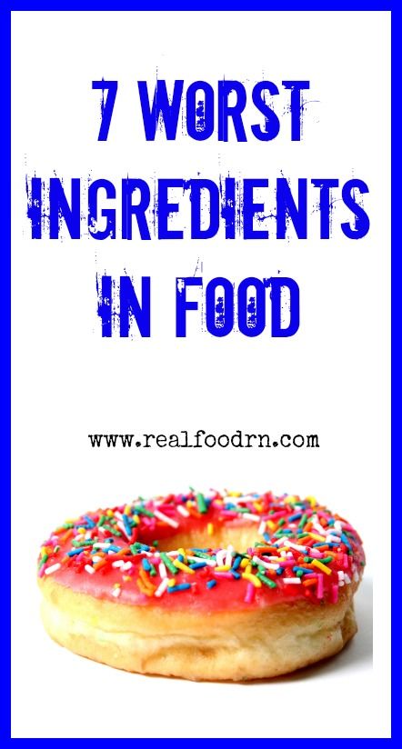 7 Worst Ingredients in Food. You will find at least one of these in just about every packaged product out there! realfoodrn.com Importance Of Reading, Reading Food Labels, Kids Healthy, Toxic Foods, Probiotic Foods, Health Ideas, Food Additives, Living Healthy, Food System