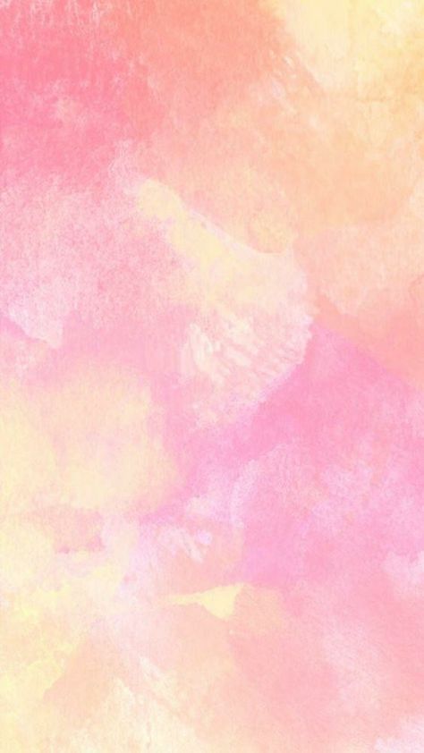 Watercolor Iphone, Background Pink, Watercolor Wallpaper, Wallpaper For Your Phone, Pastel Wallpaper, Cute Backgrounds, Pink Watercolor, Water Colour, Pink And Yellow