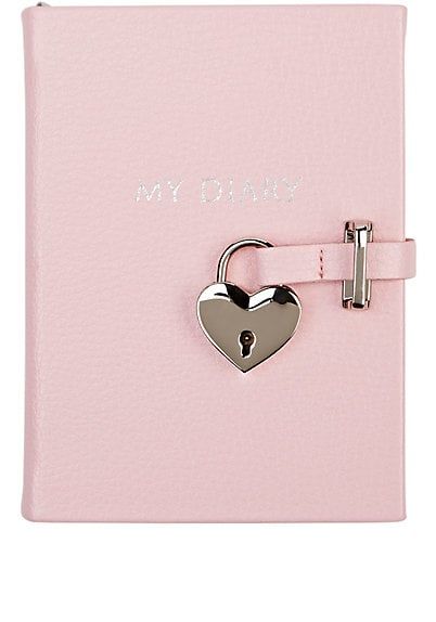 Pink Locket, Pink Office Supplies, Diary For Girls, Pink Diary, Diary With Lock, Unicorn Fashion, Diary Covers, Leather Diary, Toddler Girl Room