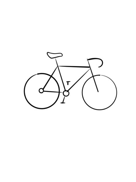 Bicycle Wheel Tattoo, Bike Doodle Easy, Simple Bicycle Tattoo, Minimalist Bike Tattoo, Simple Bicycle Drawing, Fine Line Bicycle Tattoo, Small Bicycle Tattoo, Bycicle Tattoos, Easy Bicycle Drawing