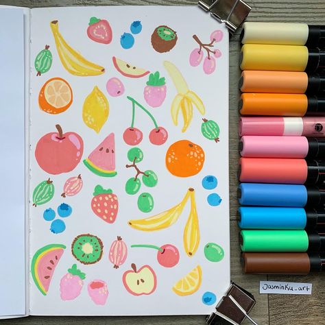 Cute Posca Pen Art, Posca Pattern Art, Posca Pen Projects, Pasco Marker Art, Posca Pens Doodles, Acrylic Pens Painting, Posca Pens Art Ideas Aesthetic, Painting With Posca Pens, Doodle Art Markers