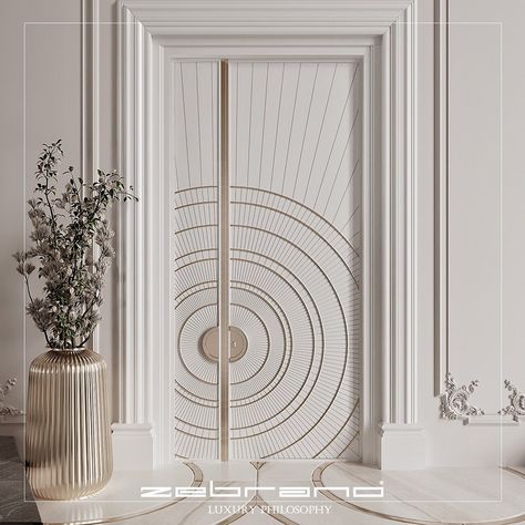 Main Door Design Entrance Modern Luxury, Luxury Restaurant Interior, Latest Door Designs, Classic Home Furniture, Interior Door Styles, Modern Entrance Door, Interior Cladding, House Main Door Design, Main Entrance Door Design