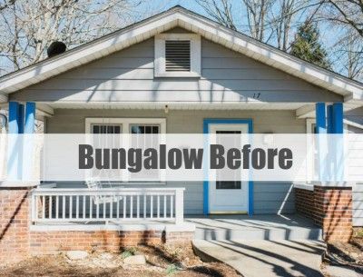 HGTV Urban Oasis Bungalow Asheville BEFORE Bungalow Remodel Before After, 1920 Bungalow Remodel, Bungalow Renovation Before And After, Small Craftsman Bungalow, 1940s Bungalow, Bungalow Decor, Craftsman Style Bungalow, 1920s Bungalow, Small Bungalow