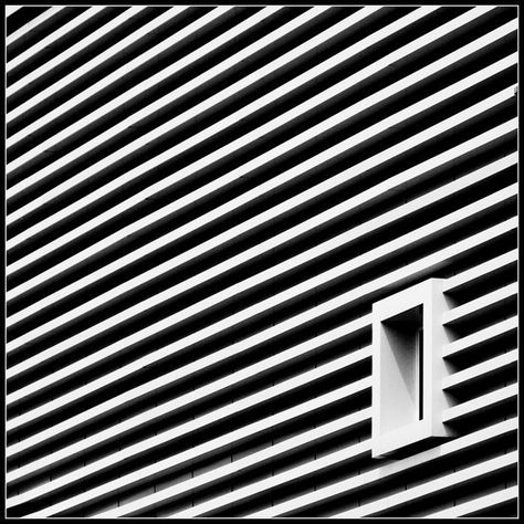 window Vocal Point, Minimal Photography, Minimalist Photography, Black White Photos, Abstract Photography, Optical Illusion, Black N White, Urban Photography, High Contrast