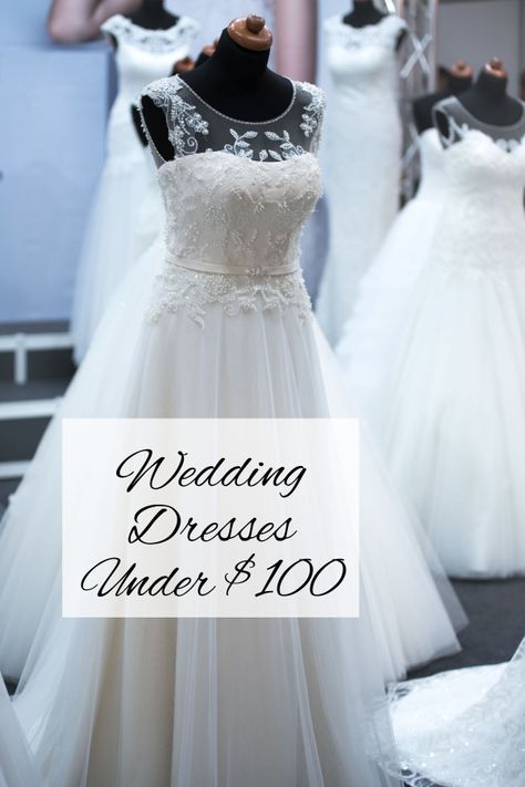 Steal Deal Online - Stunning Wedding Dresses Under $100 #weddingdress #weddingdresses #stealthestyle #weddingshopping Cheap Wedding Dress Under 100, Cheap Wedding Reception, Wedding Dresses Under 100, Plus Size Wedding Dresses, Cheap Wedding Dresses Online, Wedding Dress With Veil, Wedding Dresses With Straps, Wedding Reception Dress, Cheap Wedding Dresses