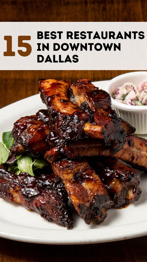 Best Restaurants in Downtown Dallas Dallas Texas Food, Dallas Food Bucket Lists, Best Restaurants In Dallas Texas, Dallas Texas Restaurants, Dallas Brunch Spots, Best Restaurants In Dallas, Dallas Bbq, Dallas Nightlife, Deep Ellum Dallas