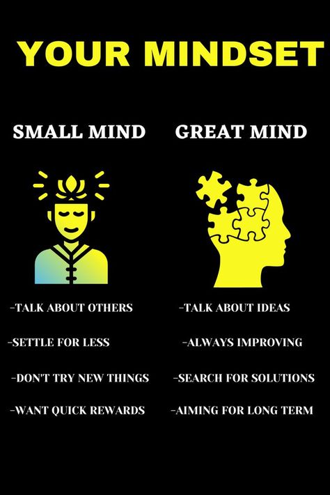 Success Mindset Quotes, Small Minds, Self Confidence Tips, Confidence Tips, Mindset Quotes, Millionaire Mindset, Lesson Quotes, Business Inspiration, Life Lesson Quotes