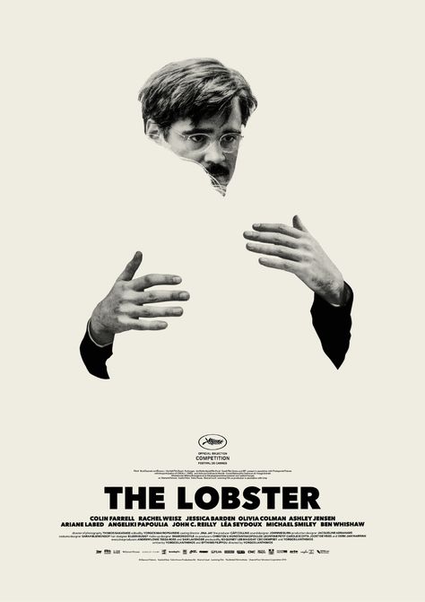 The Lobster Movie, Movie Poster Font, Fitness Queen, Posters Decor, Best Movie Posters, Septième Art, Poster Fonts, Film Poster Design, The Lobster