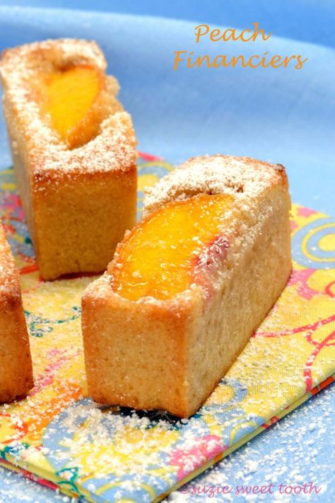 Friands Recipe, Financier Recipe, Financier Cake, Cake Cravings, Tiny Cakes, Almond Flavor, Peachy Keen, Whoopie Pies, Sweet Breads