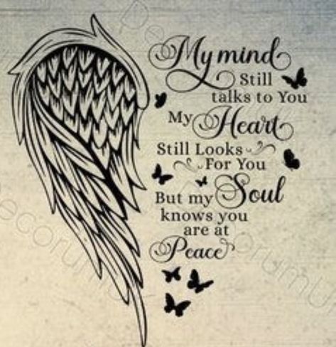 In Remembrance Tattoos Husband, In Remembrance Of Mom Tattoos, Vader Tattoo, Tattoos For Dad Memorial, Memorial Tattoo Quotes, Alas Tattoo, Angel Wings Svg, Memorial Tattoo Designs, Memory Tattoos