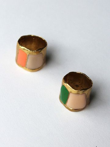 Cold Picnic, Shop Mille, Vintage Modernist Jewelry, Cold Enamel, Rock Rings, Secret Language, Contemporary Jewelry Design, Art Jewelry Contemporary, Modernist Jewelry