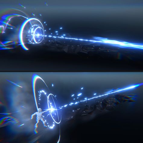 Vfx Concept Art, Archer Animation, Ice Magic, Spirit Magic, Vfx Tutorial, Game Effect, Super Powers Art, Ministry Of Magic, Unity Games