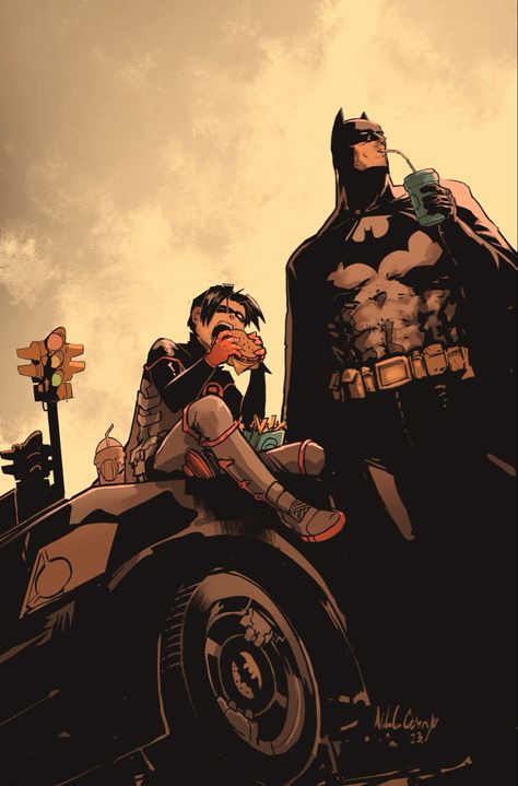 #DC #DCComics #batmanfamily #batman #robin #batmanandrobin Robin Comics, Robin Dc, Univers Dc, Comic Characters, Batman Funny, Batman Wallpaper, Arte Dc Comics, Batman Comic Art, Dc Comics Artwork