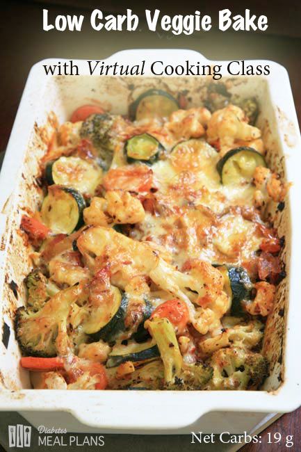 Low Carb Veggie Bake with Virtual Cooking Class Dinners Vegetarian, Casserole Vegetable, Low Carb Veggie, Vegetable Bake Recipes, Veggie Bake, Vegetable Bake, Dinner Delicious, Baked Veggies, Baked Vegetables