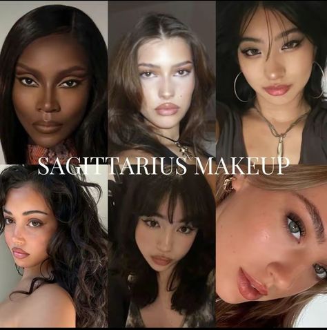 Sag Venus Style, Venus In Sagittarius Style Aesthetic, Sag Rising Makeup, Sag Rising Aesthetic, Saggitarius Rising Makeup, Sagittarius Rising Outfit, Sag Venus Outfits, Venus In Sagittarius Aesthetic, Sagittarius Rising Makeup