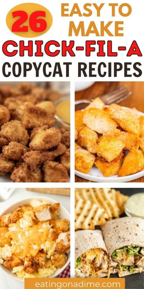 Chick Fil A Copycat Recipes, Grilled Chicken Nuggets Recipe, Chick Fil A Copycat, Chick Fil A Recipe Copycat, Restaurants Recipes, Chick Fil A Recipe, Filet Recipes, Copycat Food, Recipes Copycat