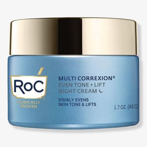 Night Cream - Skin Care | Ulta Beauty Roc Skincare, Skin Roller, Best Night Cream, Anti Aging Night Cream, Hydrating Moisturizer, Firming Cream, Anti Aging Facial, Anti Aging Ingredients, Neck Cream