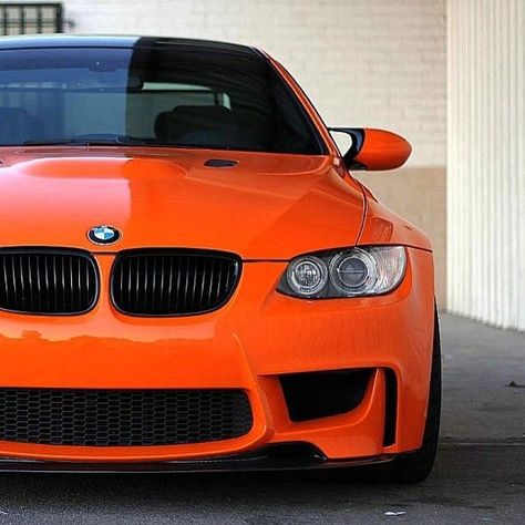 If your favorite color is orange, this post is for you! If your favorite color is not orange, you're wrong. E90 Bmw, Bmw M Series, Orange Car, Orange You Glad, Orange Aesthetic, Orange Is The New, Orange Crush, Orange Is The New Black, Bmw Cars