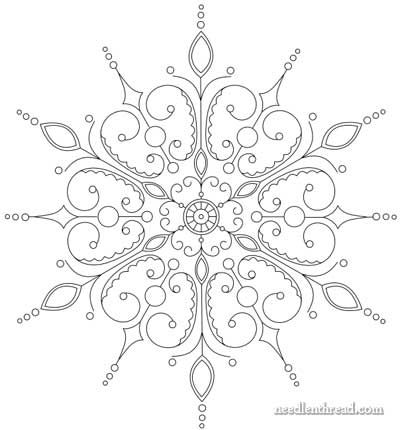 Snowflakes Embroidery Pattern, Snowflake Coloring Pages, Snowflake Embroidery, Mandalas Painting, Paper Embroidery, Quilling Patterns, Embroidery Patterns Free, Hand Embroidery Pattern, Pattern Tattoo