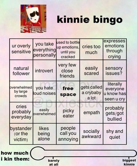 Gangle Kinnie Bingo, Tadc Kinnie Bingo, Object Show Kinnie Bingo, Kin Bingo, Fun Templates, Kinnie Bingo, Bingo Sheets, Bingo Template, Writing Inspiration Tips